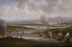 Dutch Ships in the Medway, June 1667 by Willem Schellinks