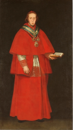 El cardenal don Luis María de Borbón y Vallabriga by Agustín Esteve