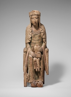 Enthroned Virgin and Child by Anonymous