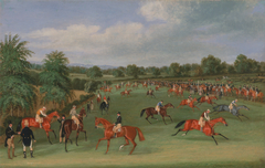 Epsom Races: Preparing to Start by James Pollard