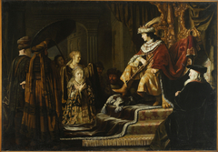 Esther before Ahasuerus (Esther 2:16) by Jan Victors