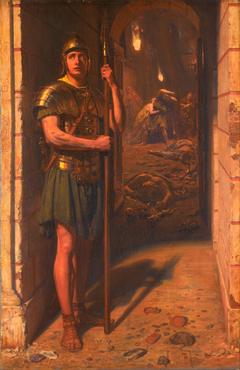 Faithful Unto Death by Edward Poynter