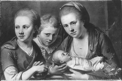 Familienbildnis by Johann Wilhelm Hoffnas