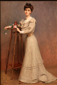 Femme à la sellette by Octave Gallian