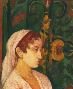 Femme en Profil by Émile Bernard