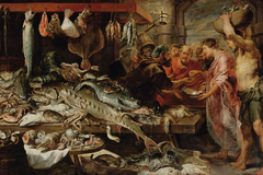 Fish market (Tribute Money?) by Frans Snyders