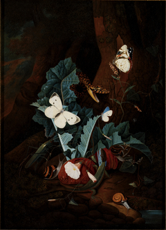 Forest Still Life by Karl Wilhelm de Hamilton