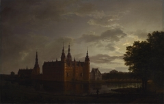 Frederiksborg Castle by Johan Christian Dahl