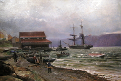 From Drøbak by Nils Hansteen