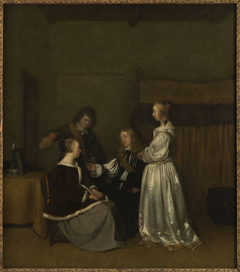 Gallant Conversation by Gerard ter Borch