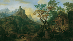 Gebirgslandschaft by Joseph Orient