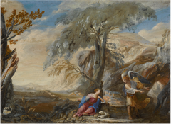 Hagar and the Angel by Domenico Gargiulo