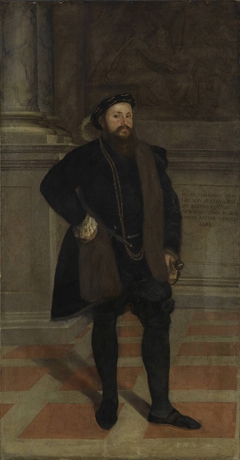 Hans Christoph I. Vöhlin von Frickenhausen (1522-1576) by Lambert Sustris