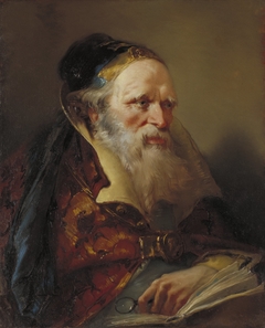 Head of a Philosopher by Giovanni Domenico Tiepolo