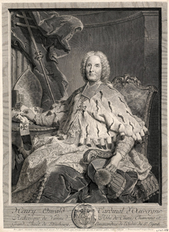 Henri Oswald de La Tour d'Auvergne by Hyacinthe Rigaud