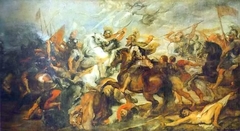 Henry IV at the Battle of Ivry by Peter Paul Rubens