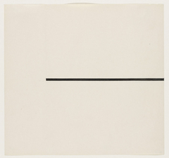 Horizontal Line by Ellsworth Kelly