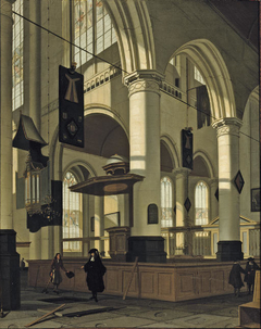 Interior of a Protestant Church by Hendrick van Streeck