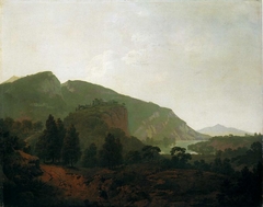 Italian Landscape by Joseph Wright of Derby