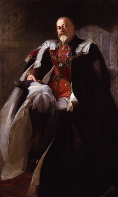 King Edward VII by Tennyson Cole