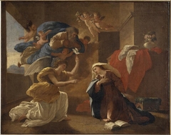 L'Annonciation by Nicolas Poussin