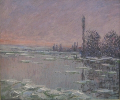 La Débâcle by Claude Monet