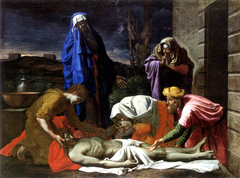 La Lamentation sur le Christ mort by Nicolas Poussin