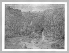 La Source du Lison (Doubs) by Théodore Rousseau