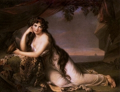 Lady Hamilton as Ariadne by Elisabeth Louise Vigée Le Brun