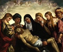 Lamentation over The Dead Christ by Giovanni da Asola