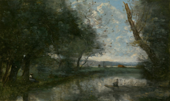 Landscape by Jean-Baptiste-Camille Corot