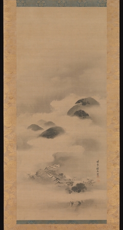 Landscape in Moonlight by Kanō Tan'yū