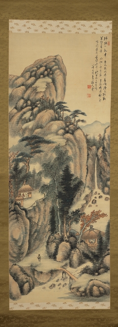 Landscape by Tanomura Chokunyū