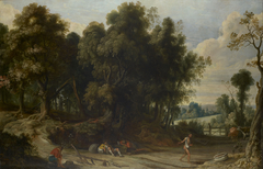 Landscape with the Devil Sowing Tares by Jan Wildens