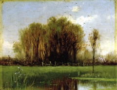 Landscape with Water by Alfred Thompson Bricher