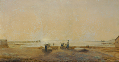 Landschaft am Neusiedlersee by Ludwig Ferdinand Schnorr von Carolsfeld