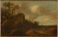 Landschap met boerderij by Pieter de Molijn