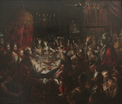 Le festin de Balthazar by Bartlomiej Strobel