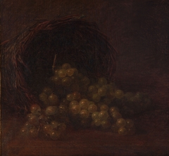 Le panier de raisin (Uvas) by Henri Fantin-Latour