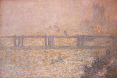 Le pont de Charing Cross by Claude Monet