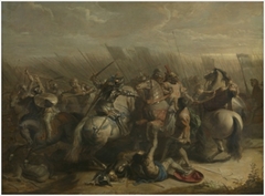 Legendary Battle of the Torriani and Visconti - the Capture by Erasmus Quellinus II