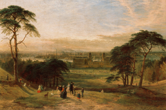 London from Greenwich Hill by Henry Dawson