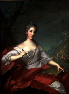 Madame Boudrey as a Muse by Anonymous