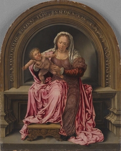 Madonna and child by Jan Gossaert