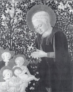 Madonna with Child and Angels by Pseudo-Pier Francesco Fiorentino