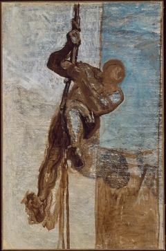 Man on a Rope by Honoré Daumier