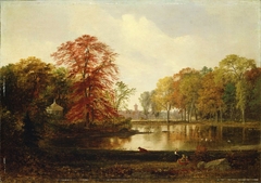 May's Pond, Roxbury, Massachusetts by Samuel Lancaster Gerry