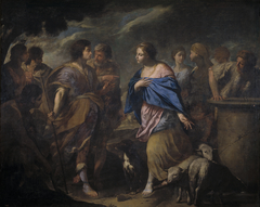 Meeting of Isaac and Rebeca by Andrea Vaccaro