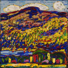 Mountain Lake--Autumn by Marsden Hartley