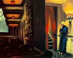 New York Movie by Edward Hopper